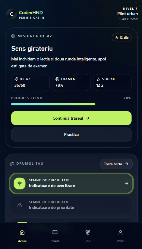 CodexHND mobile exam app